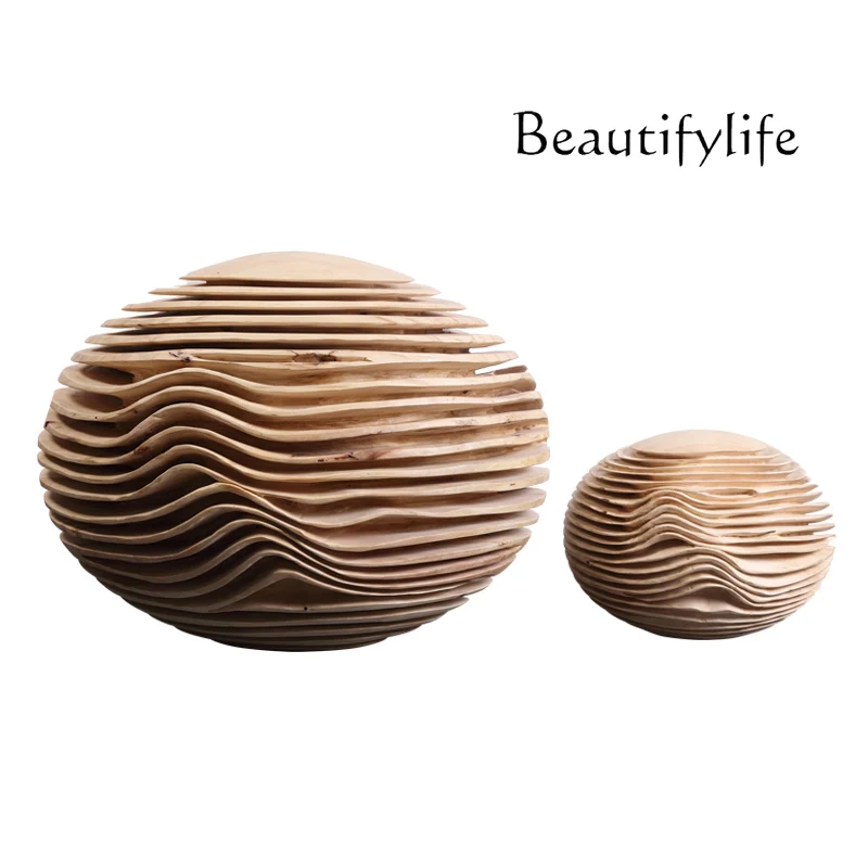 Creative Wooden Ball Floor Decorations Exhibition Hall Window Beautiful Furnishings Decoration Solid Wood Art Sculpture Crafts
Creative Wooden Ball Floor Decorations Exhibition Hall Window Beautiful Furnishings Decoration Solid Wood Art Sculpture Crafts