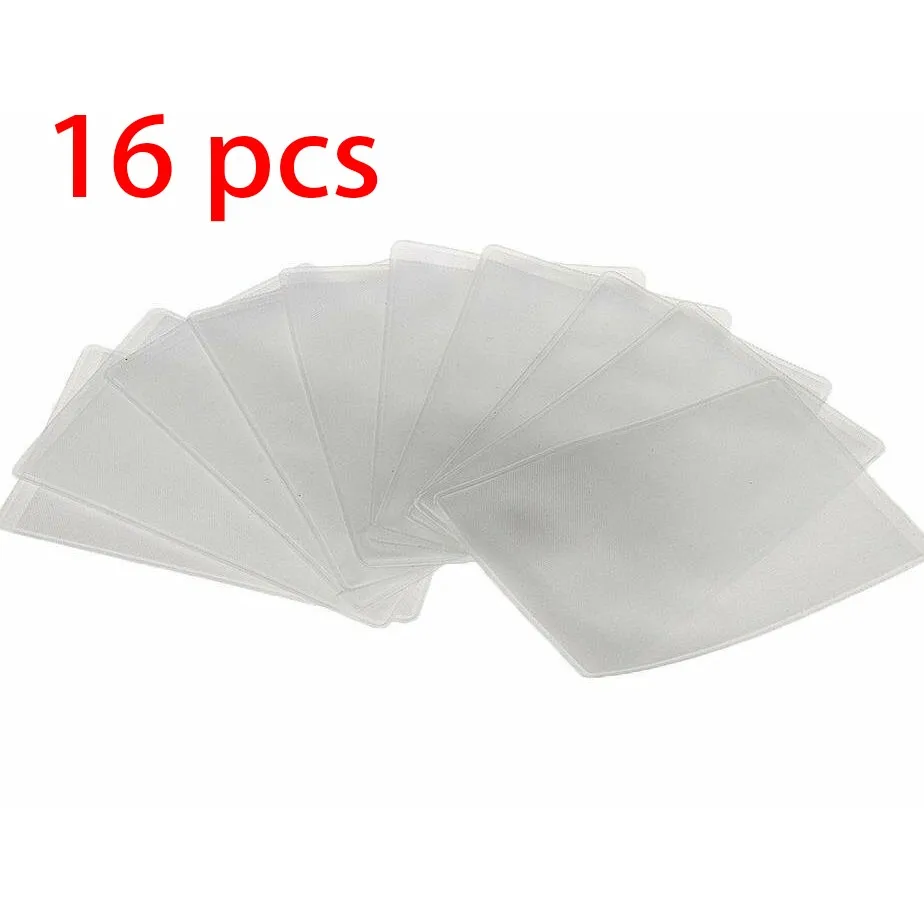 PVC Credit Debit Card Driving Licence Dust Protector ID Sleeve Cover Holder Wallet Waterproof Soft Plastic 16 Pack Included
PVC Credit Debit Card Driving Licence Dust Protector ID Sleeve Cover Holder Wallet Waterproof Soft Plastic 16 Pack Included