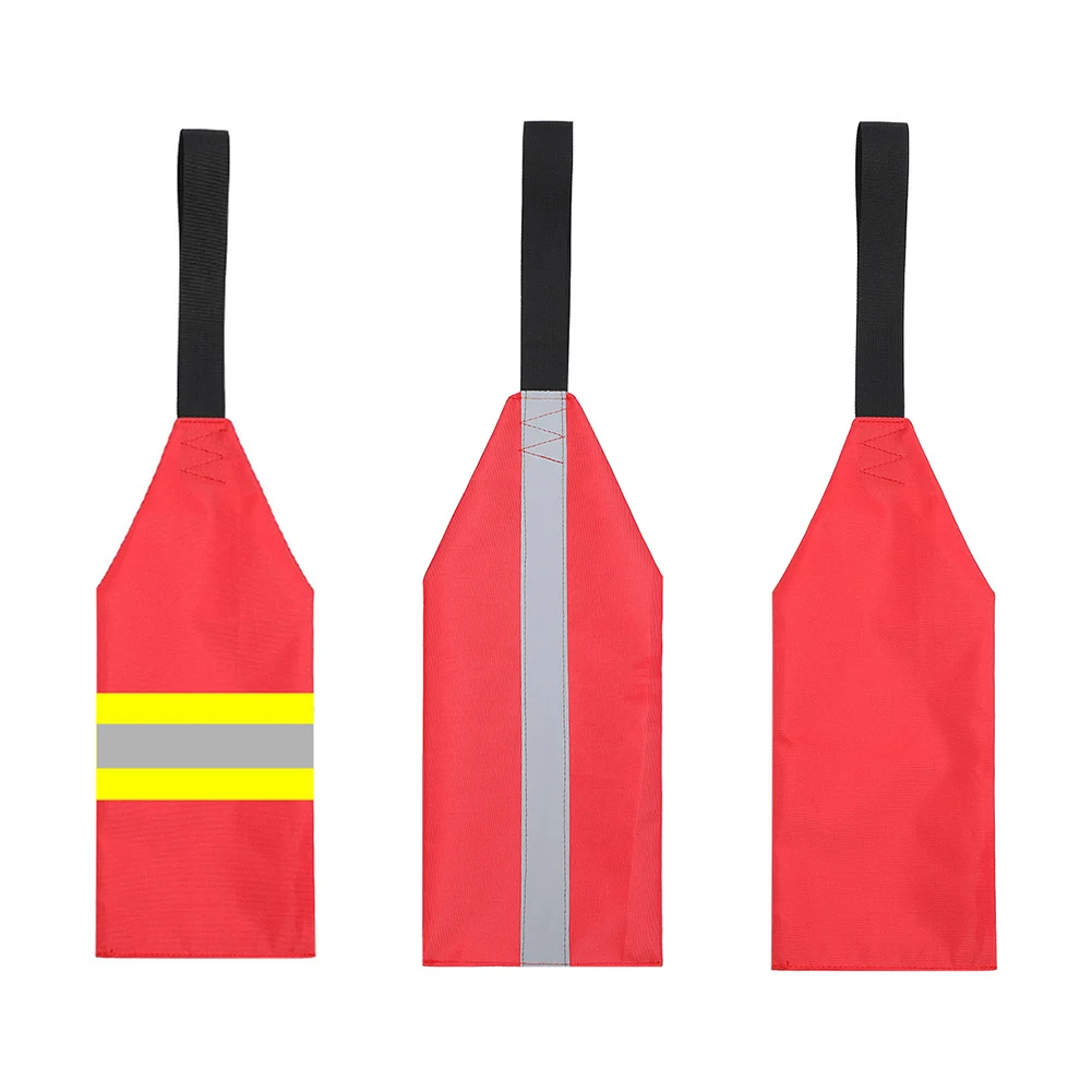 

Kayak Safety Travel Flag Towing Canoe For-Warning Flag With Reflective Strip Canoes Paddle Boards Fishing Boat Foldable Flag