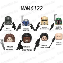 Wm6122 The Motto Shand Transport Trooper Boba Jango Fett Karga Shore Vanth Model Building Blocks Gifts Toys for Children
Wm6122 The Motto Shand Transport Trooper Boba Jango Fett Karga Shore Vanth Model Building Blocks Gifts Toys for Children
