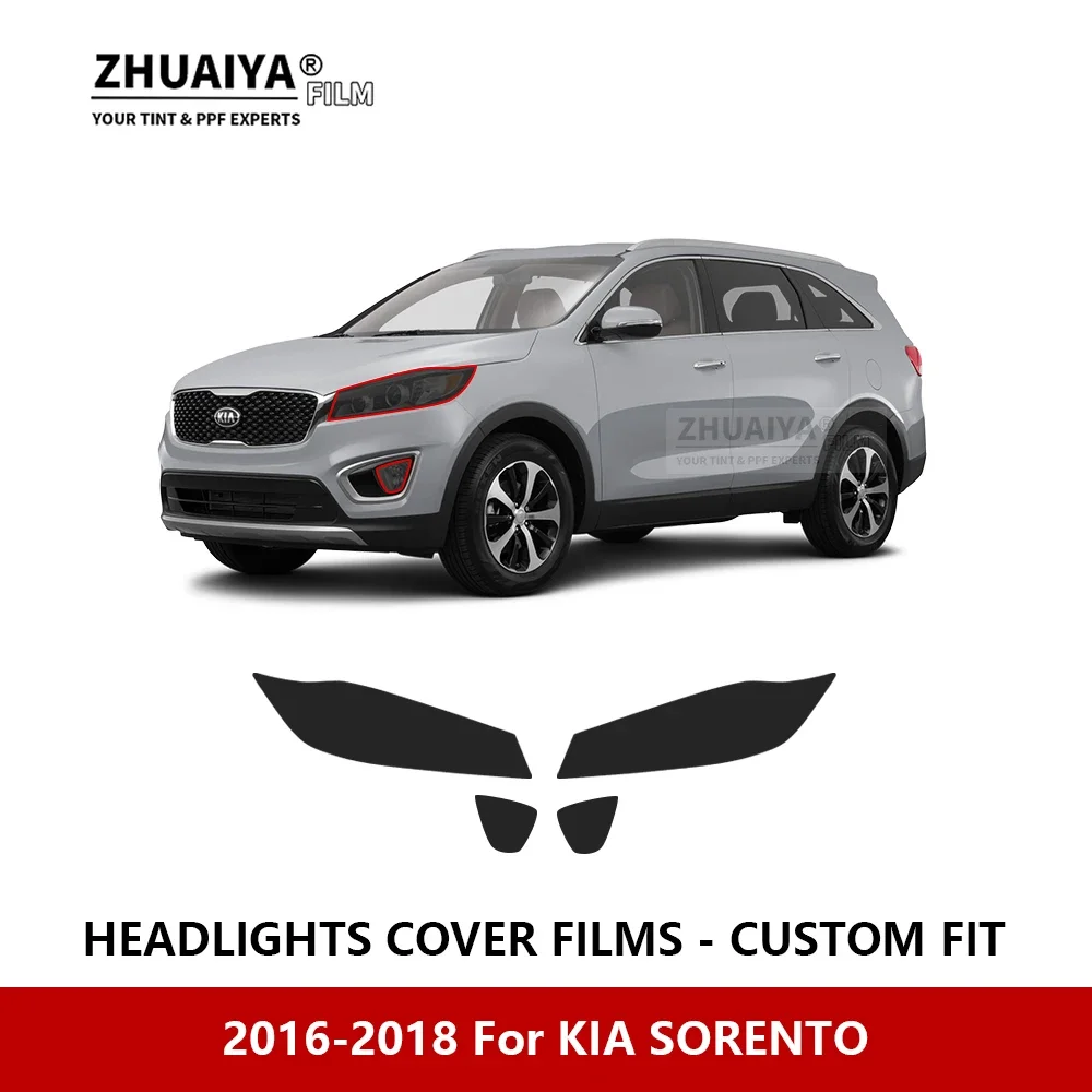 Для автомобильных фар KIA SORENTO 2016-2018, Противоударная Защитная пленка с защитой от царапин PPF, защитная пленка, пленка для ремонта, автомобильные наклейки, аксессуары
Для автомобильных фар KIA SORENTO 2016-2018, Противоударная Защитная пленка с защитой от царапин PPF, защитная пленка, пленка для ремонта, автомобильные наклейки, аксессуары