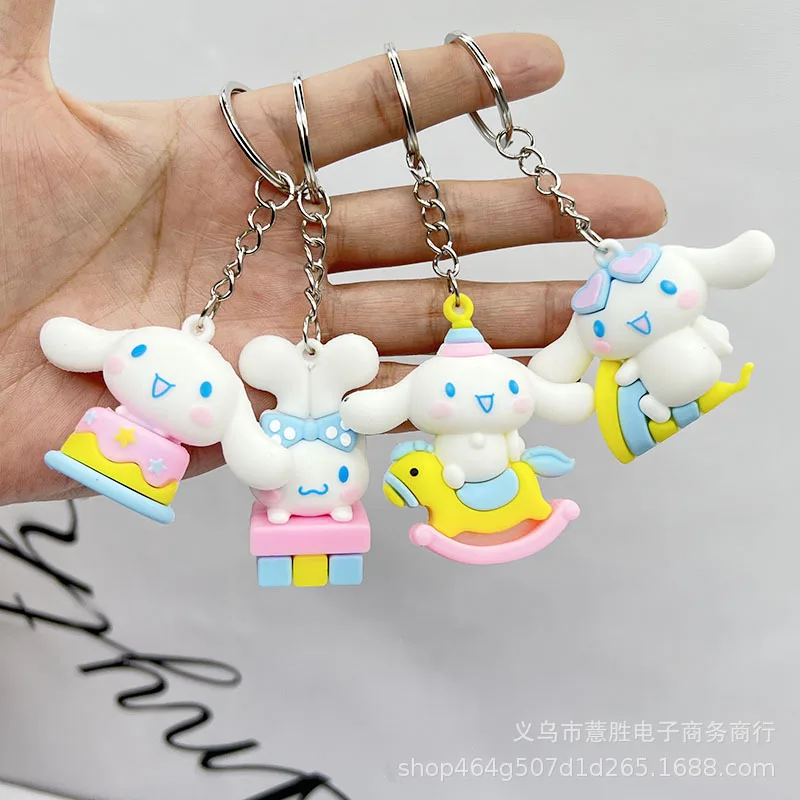 New sanrio cinnamoroll series keyring pendant doll gift wholesale kawaii accessories
New sanrio cinnamoroll series keyring pendant doll gift wholesale kawaii accessories