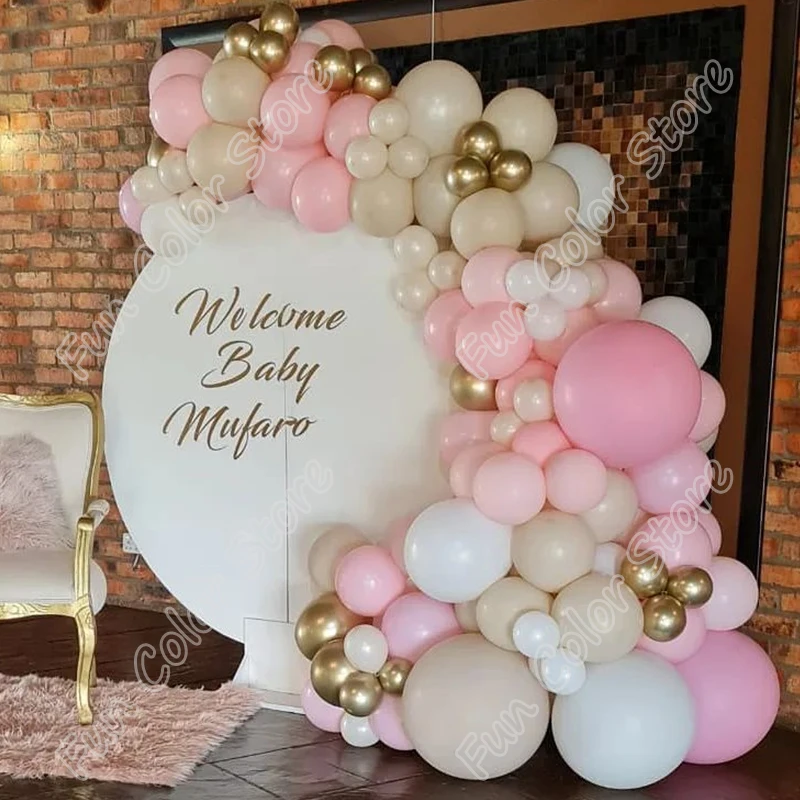 139pcs Sandy White Golden Birthday Party Balloons Garland Wedding Backdrop Free Shipping Latex Sandy Events Baby Shower Decor
139pcs Sandy White Golden Birthday Party Balloons Garland Wedding Backdrop Free Shipping Latex Sandy Events Baby Shower Decor