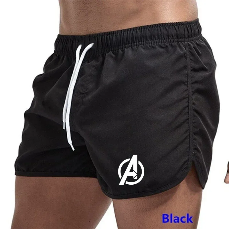 

Summer New Beach Shorts Mens Swimwear Bermuda Swimming Trunks Seaside Swim Board Running Shorts Surfing Sports Pants For Men