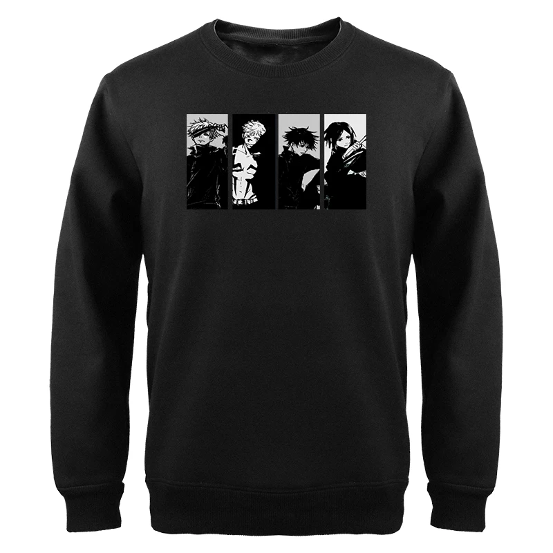 Jujutsu Kaisen Japan Anime Sweatshirts Men Women Gojo Satoru Graphic Hoodie Sweater Round Neck Clothes Polyester Sudaderas
Jujutsu Kaisen Japan Anime Sweatshirts Men Women Gojo Satoru Graphic Hoodie Sweater Round Neck Clothes Polyester Sudaderas