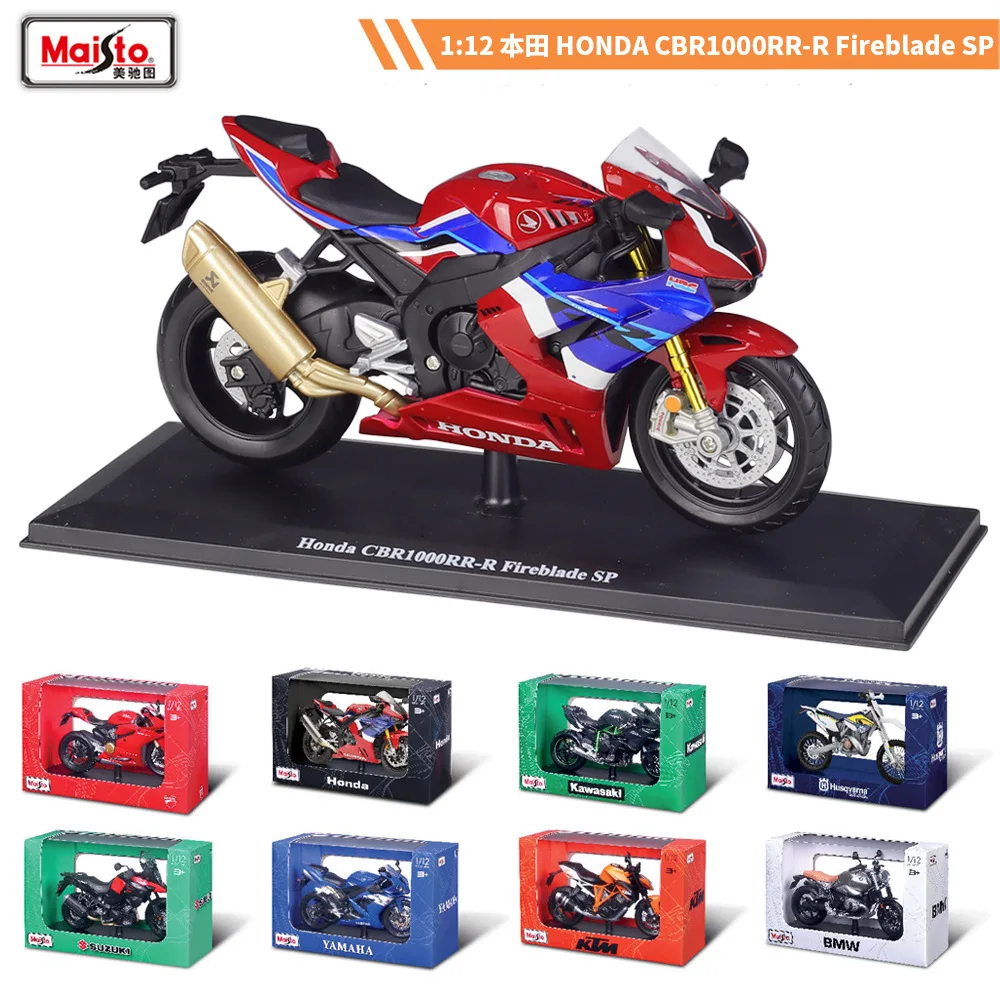 1:12 Honda CBR1000RR-R Fireblade SP Motor Models Simulated Toys Motorcycle Model with Base Collection Ornaments Boy Xmas Gifts
1:12 Honda CBR1000RR-R Fireblade SP Motor Models Simulated Toys Motorcycle Model with Base Collection Ornaments Boy Xmas Gifts