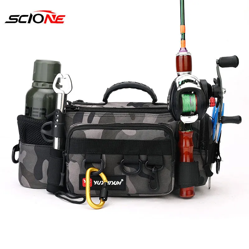 Men's Fishing Rod Bag Multifunctional Messenger Shoulder Lure Fishing Reel Storage Case Bags Fishing Gear Box Controller XA106W
Men's Fishing Rod Bag Multifunctional Messenger Shoulder Lure Fishing Reel Storage Case Bags Fishing Gear Box Controller XA106W