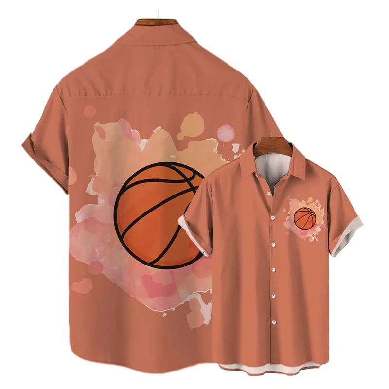 Simple Basketball Graphic Short Sleeve Shirts For Men Clothes Casual Sport Jersey Hawaiian Vacation Boy Blouses Lapel Button Top
Simple Basketball Graphic Short Sleeve Shirts For Men Clothes Casual Sport Jersey Hawaiian Vacation Boy Blouses Lapel Button Top