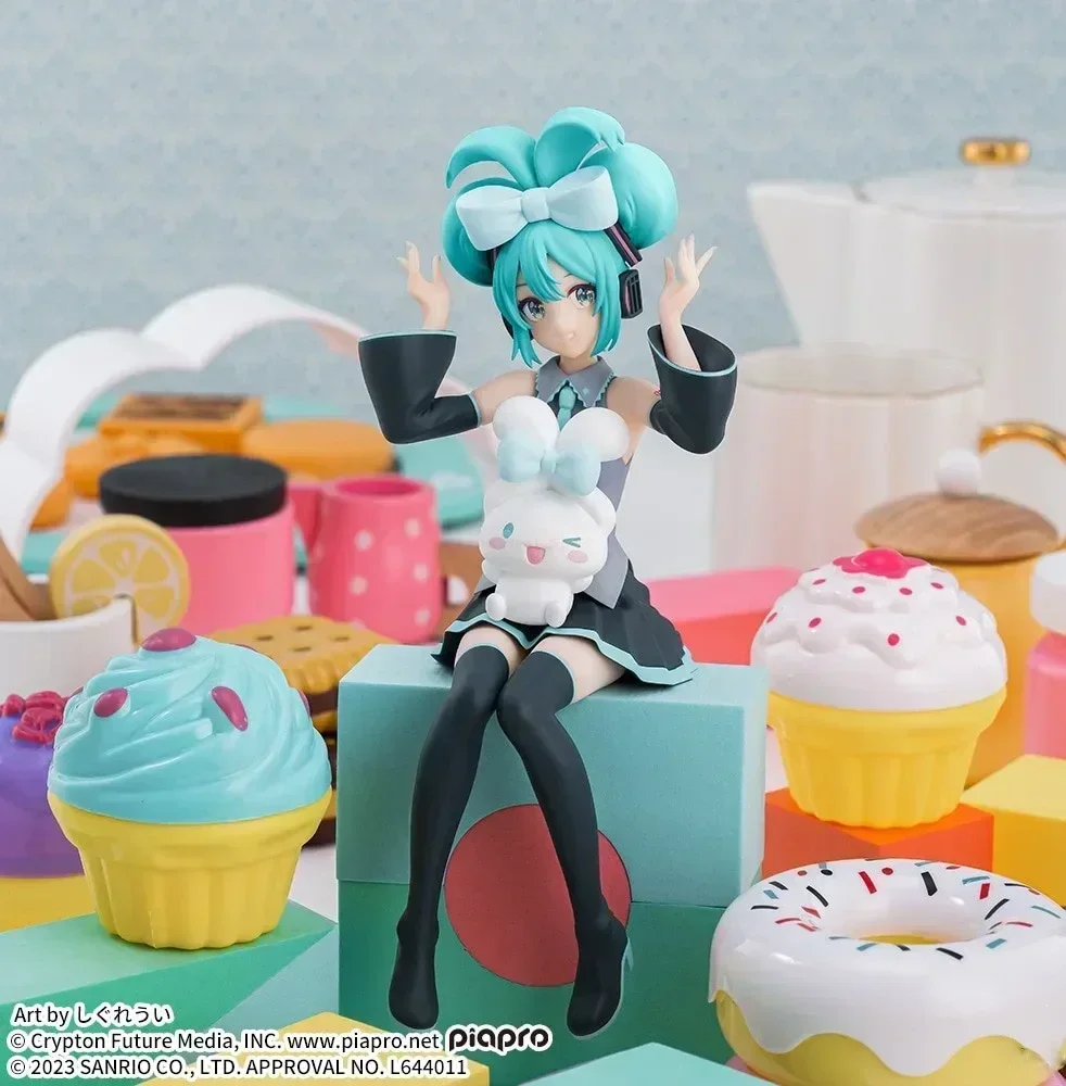 Original Sega Hatsune Miku Cinnamoroll Anime Figure Collectible Model Garage Kit Decorative Action Figure Children Birthday Gift
Original Sega Hatsune Miku Cinnamoroll Anime Figure Collectible Model Garage Kit Decorative Action Figure Children Birthday Gift