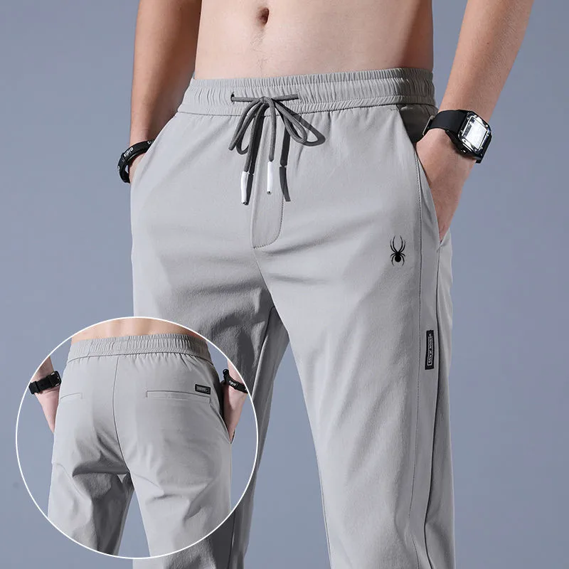 

Мужская одежда для гольфа 2024, брюки из полиамидной ткани, эластичные быстросохнущие мужские брюки для гольфа, спортивные брюки, Корейская мужская одежда для гольфа на весну