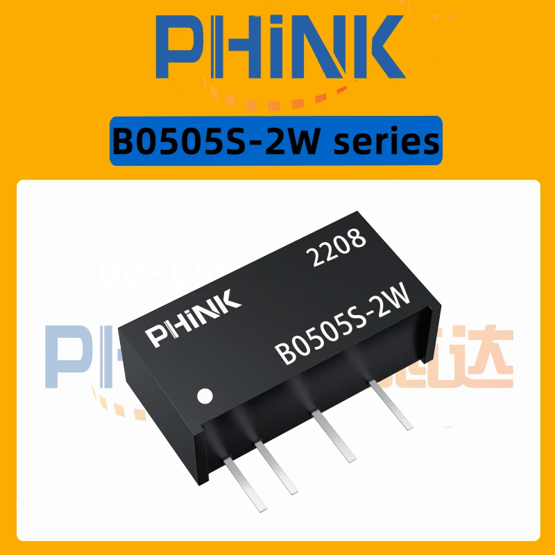 B0505S-2W (R2, R3 short-circuit protection) isolated power supply 5V to 5VDC-DC power supply IC
B0505S-2W (R2, R3 short-circuit protection) isolated power supply 5V to 5VDC-DC power supply IC