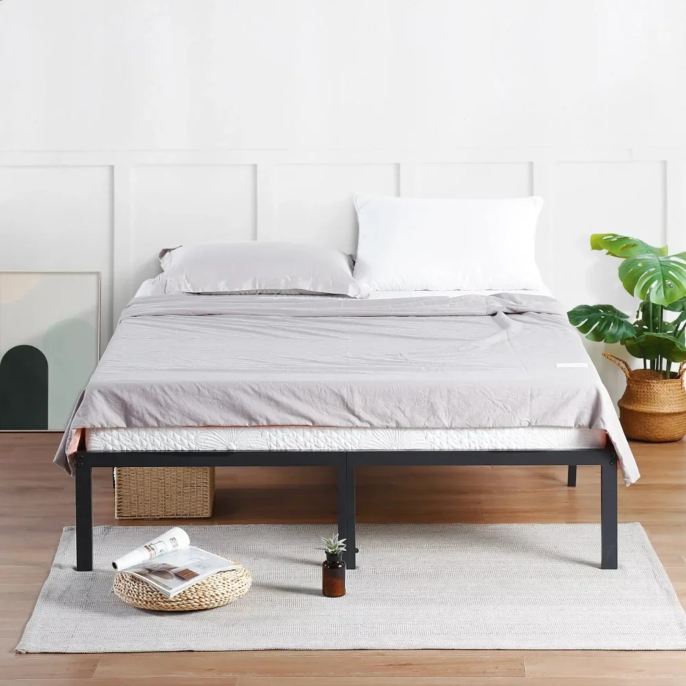 Queen Size Bed Fram, Quick Assembly Metal Platform, Heavy Duty Mattress Foundation with Queen Size Bed Fram
Queen Size Bed Fram, Quick Assembly Metal Platform, Heavy Duty Mattress Foundation with Queen Size Bed Fram