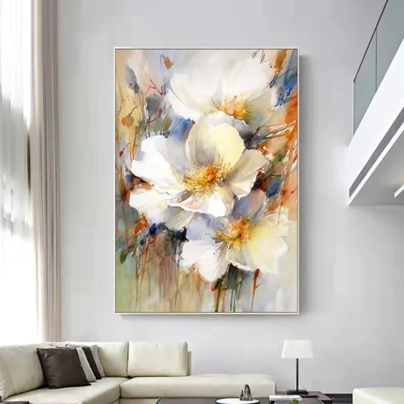 Large Modern Pintura Oleo Flores Canvas Wall Art Abstract Oil Painting on Canvas Decorative Painting Living Room Decor Mural
Large Modern Pintura Oleo Flores Canvas Wall Art Abstract Oil Painting on Canvas Decorative Painting Living Room Decor Mural