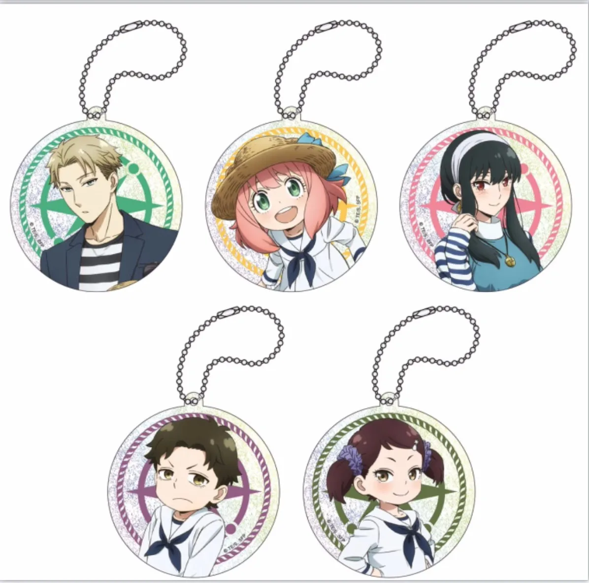 Anime SPY×FAMILY Loid Forger Anya Forger Yor Damian Acrylic Keychain Keyring Figure Model Pendant Toy Cosplay 5321
Anime SPY×FAMILY Loid Forger Anya Forger Yor Damian Acrylic Keychain Keyring Figure Model Pendant Toy Cosplay 5321
