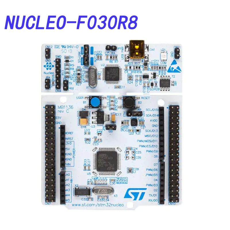 Бесплатная доставка, Avada, техническая проекционная плата, STM32 NUCLEO-F030R8, STM32F030R8T6 MCU, Arduino, подключенный к St Morpho
Бесплатная доставка, Avada, техническая проекционная плата, STM32 NUCLEO-F030R8, STM32F030R8T6 MCU, Arduino, подключенный к St Morpho