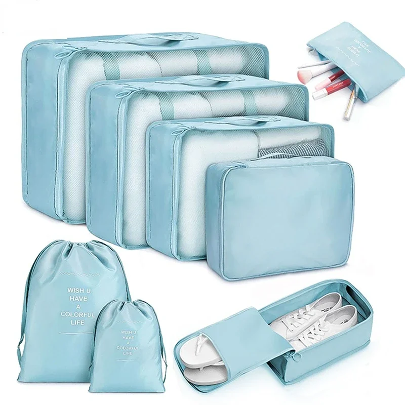 8 Pieces Set Travel Organizer Storage Bags Suitcase Packing Set Storage Cases Portable Luggage Organizer Clothes Shoe Tidy Pouch
8 Pieces Set Travel Organizer Storage Bags Suitcase Packing Set Storage Cases Portable Luggage Organizer Clothes Shoe Tidy Pouch