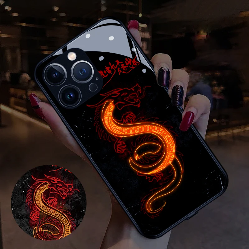 Traditional Culture Elements Luminous Phone Case Smart Voice Controlled Cover For Iphone 8 7 Plus 6S SE Protective Shells
Traditional Culture Elements Luminous Phone Case Smart Voice Controlled Cover For Iphone 8 7 Plus 6S SE Protective Shells