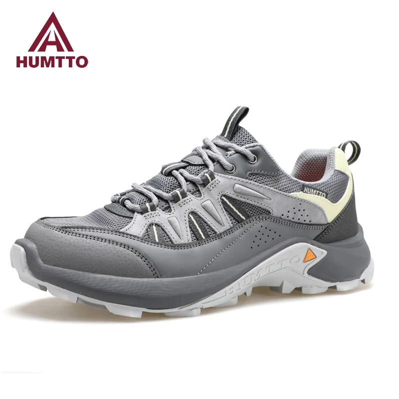 

HUMTTO Hiking Shoes for Men New Anti slip Breathable Climbing Mountaineering Women's Lightweight Outdoor sneakers ankle Shoes