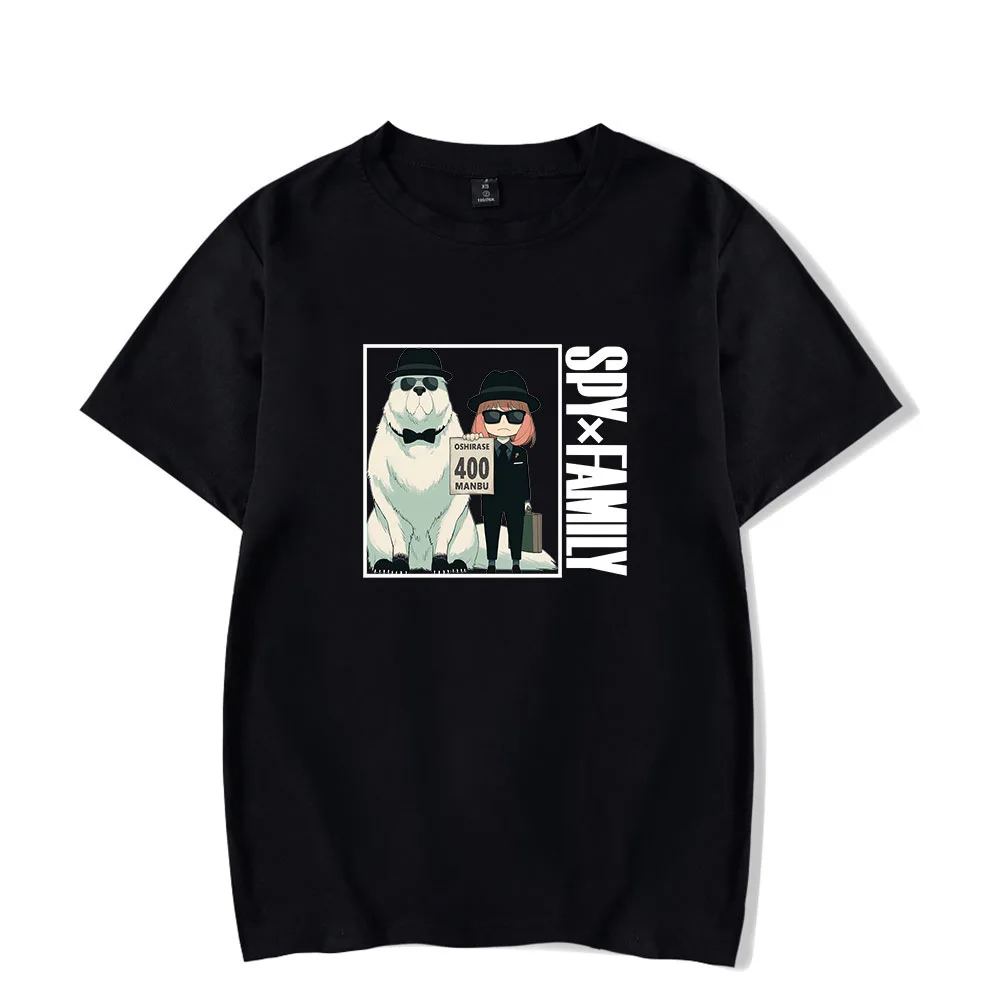 Fashion New Print Comic SPY×FAMILY T-shirt Men Women Hip Hop Short Sleeve Summer Casual Boys Girls Black Tees
Fashion New Print Comic SPY×FAMILY T-shirt Men Women Hip Hop Short Sleeve Summer Casual Boys Girls Black Tees