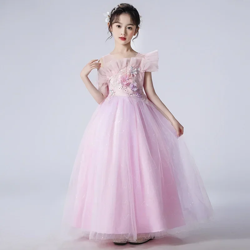 Children's 2023 New Girl's Princess Wedding Performance Evening Little Girl Summer Children's Dress Fluffy Ski
Children's 2023 New Girl's Princess Wedding Performance Evening Little Girl Summer Children's Dress Fluffy Ski