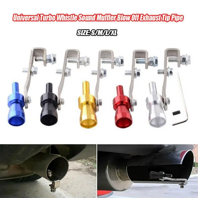 Aluminum Turbo Sound Whistle Aluminum Alloy Turbo Sound Whistle Universal Car Turbo Whistle Muffler Exhaust Pipe Whistle Auto
Aluminum Turbo Sound Whistle Aluminum Alloy Turbo Sound Whistle Universal Car Turbo Whistle Muffler Exhaust Pipe Whistle Auto
