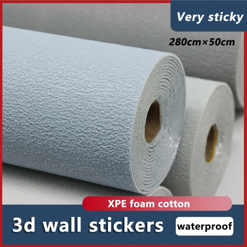 Thickened 3D Three-dimensional Wall Stickers Home Decorative Anti-collision Self-adhesive Paper 3D Wallpaper Wall Decorations
Thickened 3D Three-dimensional Wall Stickers Home Decorative Anti-collision Self-adhesive Paper 3D Wallpaper Wall Decorations