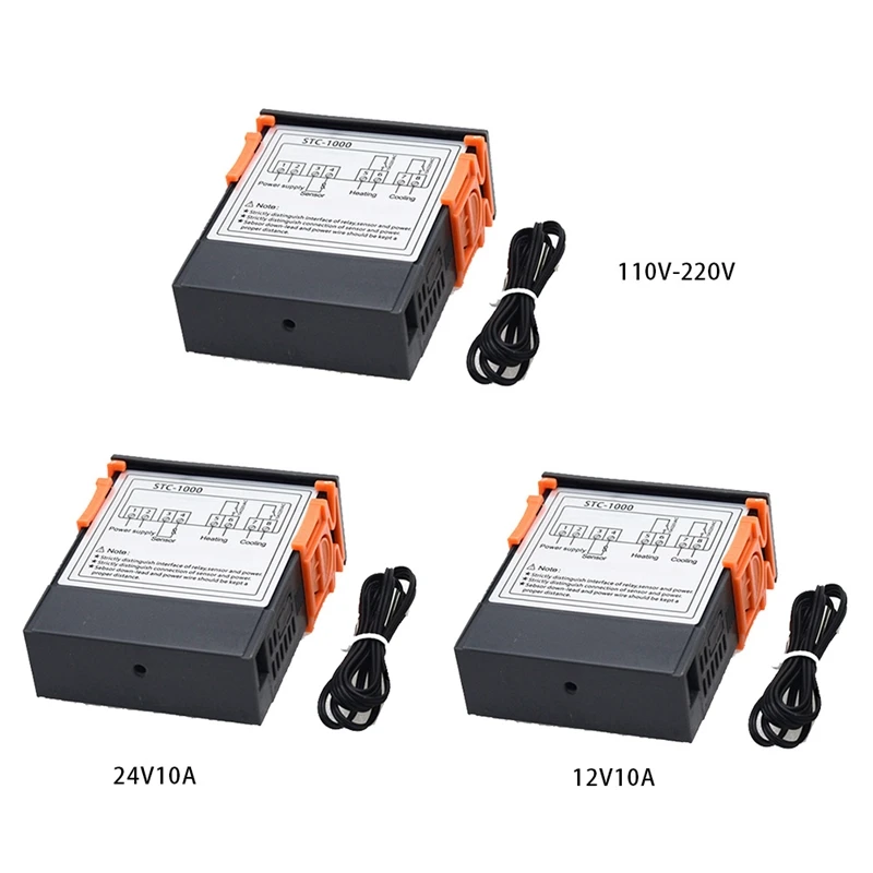 Temperature Controller For Incubator Temperature Controller Thermoregulator Relay Heating Cooling AC100-240V
Temperature Controller For Incubator Temperature Controller Thermoregulator Relay Heating Cooling AC100-240V