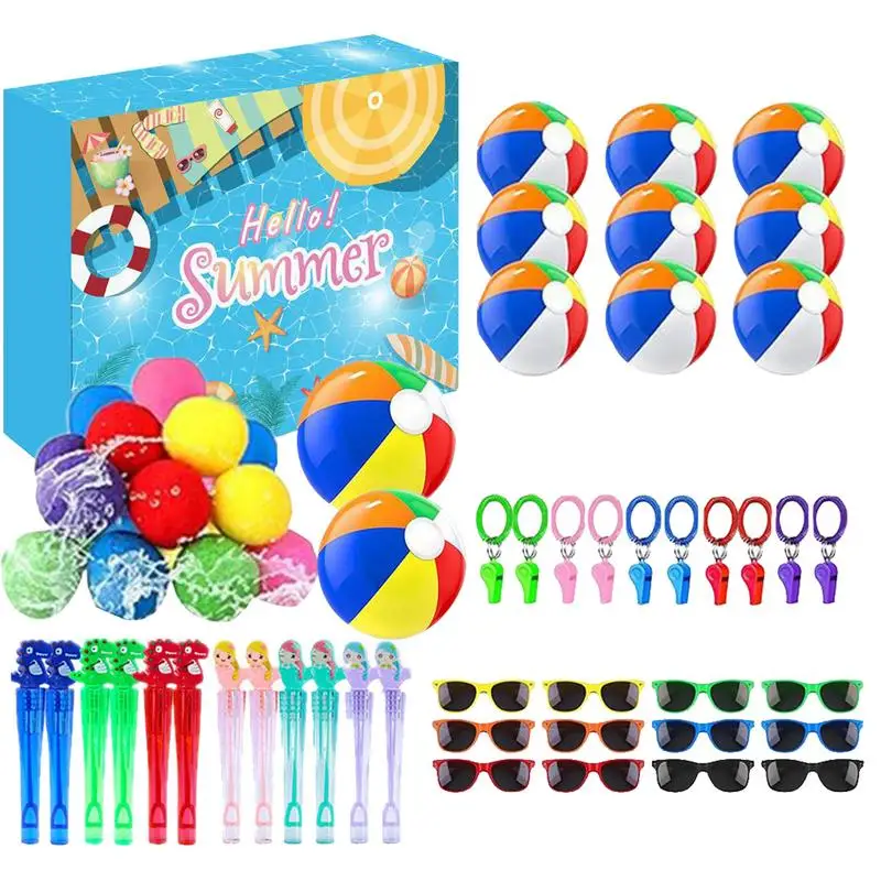 

Pool Party Toys Underwater Grabbing Toys Water Sports Play Pool Diving & Beach Fun Birthday Decorations 60-Piece Set In Bright