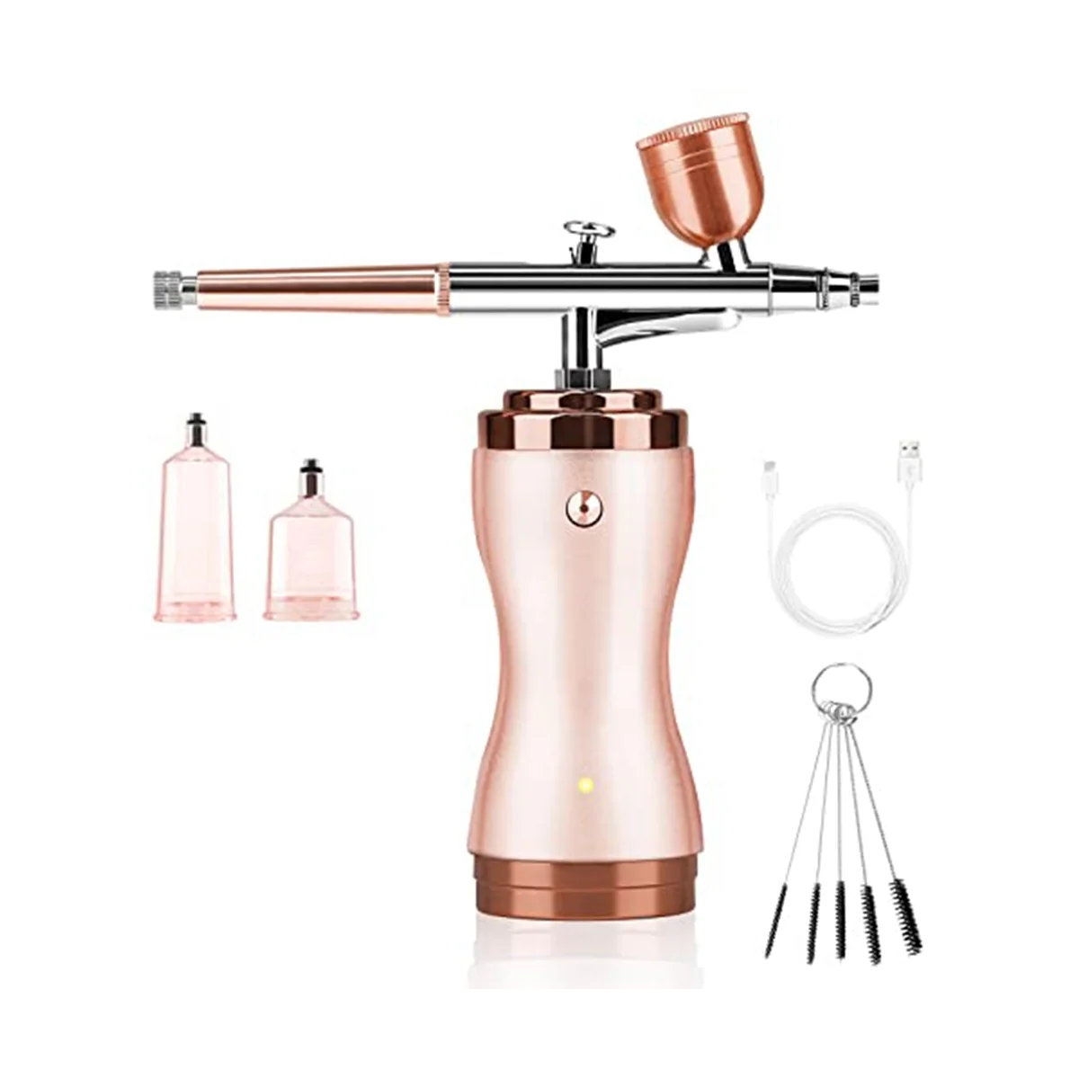 Airbrush Kit with Compressor, Portable Cordless Set for Doodle Painting,Mini Airbrush with 0.3Mm Nozzle
Airbrush Kit with Compressor, Portable Cordless Set for Doodle Painting,Mini Airbrush with 0.3Mm Nozzle
