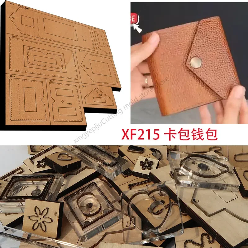 

Новый японский стальной лезвие деревянный штампованный складной кошелек сумка для карт кожаный ремесло перфоратор ручной инструмент резка Нож Форма XF215