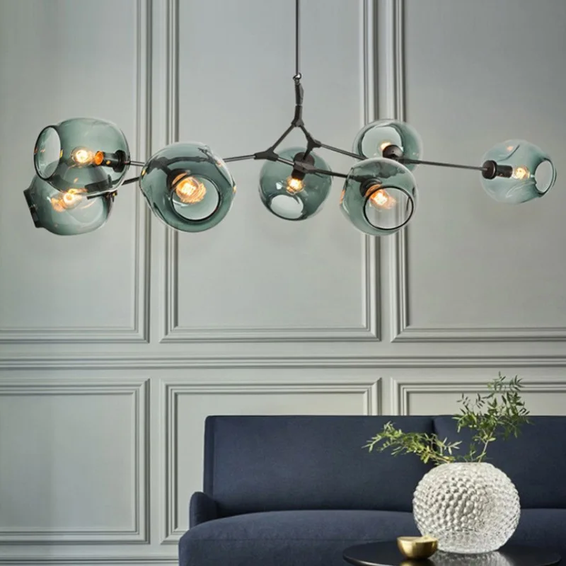 Modern Chandelier lighting LED Lamp Nordic Industrial Style Ceiling Pendant lamps Living Room Bedroom Lighting Decor YHJ010922
Modern Chandelier lighting LED Lamp Nordic Industrial Style Ceiling Pendant lamps Living Room Bedroom Lighting Decor YHJ010922