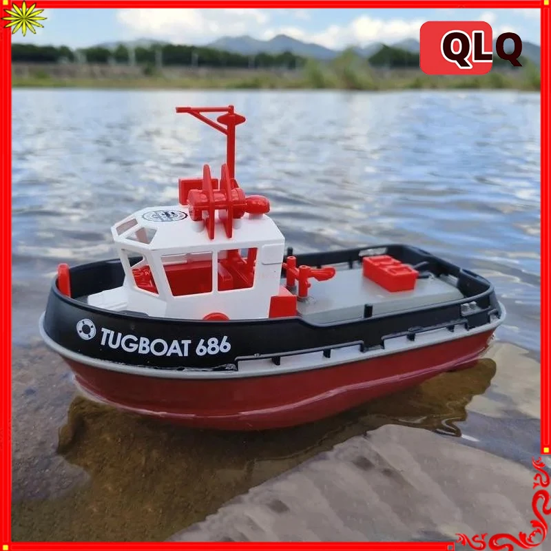 Remote Control Tugboat 1:72 Electric Boat Water Toy Charging Electric Simulation Remote Control Cargo Ship Model Children's Toy
Remote Control Tugboat 1:72 Electric Boat Water Toy Charging Electric Simulation Remote Control Cargo Ship Model Children's Toy