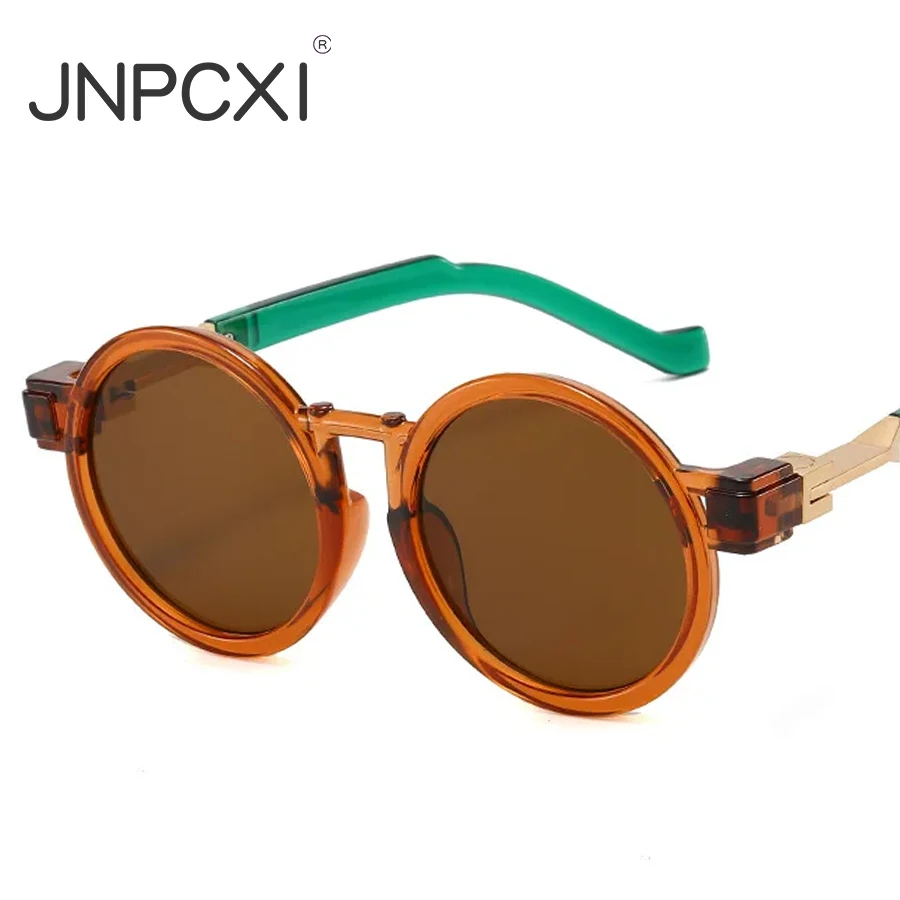 JNPCXI круглые женские солнцезащитные очки в стиле стимпанк с градиентными оранжевыми оттенками UV400 Модные брендовые Дизайнерские мужские солнцезащитные очки
JNPCXI круглые женские солнцезащитные очки в стиле стимпанк с градиентными оранжевыми оттенками UV400 Модные брендовые Дизайнерские мужские солнцезащитные очки