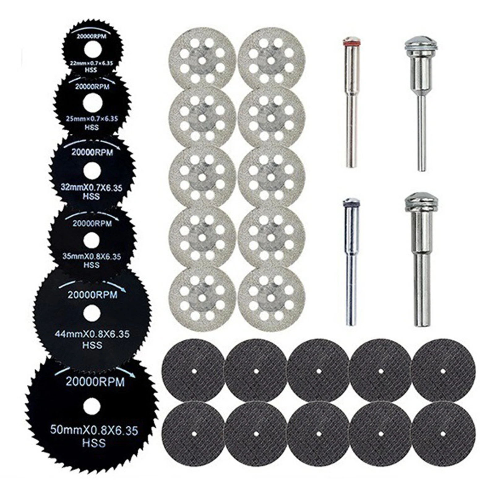 30Pcs Electric Grinder Set Mini Circular Saw Blade Set Sanding Grinding Wheel Cutting Disc Metal HSS Cutting Rotary Tool
30Pcs Electric Grinder Set Mini Circular Saw Blade Set Sanding Grinding Wheel Cutting Disc Metal HSS Cutting Rotary Tool