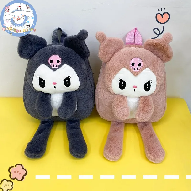 Новинка Sanrio Kawaii Kuromi плюшевая кукла удобный дорожный рюкзак мультфильм зимние теплые плюшевые портативные сумки детский подарок на день рождения
Новинка Sanrio Kawaii Kuromi плюшевая кукла удобный дорожный рюкзак мультфильм зимние теплые плюшевые портативные сумки детский подарок на день рождения