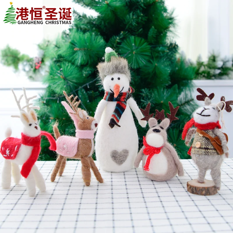 Decoration Christmas Snowman Elderly Elk White Decorative Felt Doll Christmas Supplies
Decoration Christmas Snowman Elderly Elk White Decorative Felt Doll Christmas Supplies