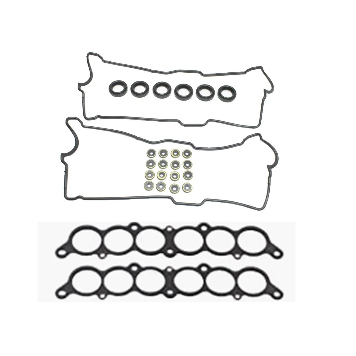 

Valve Cover Gasket Set 3VZFE 5VZFE for Toyota Tacoma Tundra Camry T100 Lexus 3.0 3.4 1992-2004 Spark Plug Tube Seals