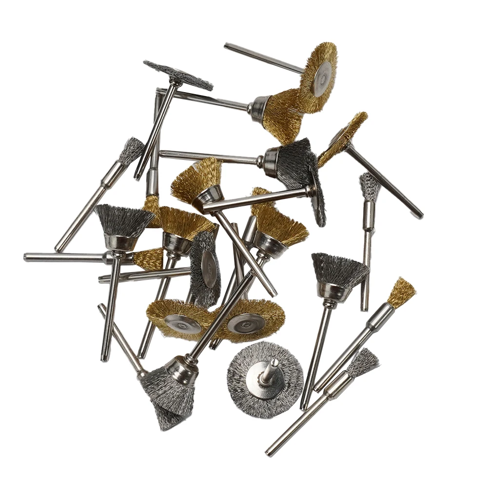 Wire Brush Brass Brush 24PCS Abrasive Block Die Grinder Removal Brush Rotary Tools Stainless Steel Wire Brush Metalworking
Wire Brush Brass Brush 24PCS Abrasive Block Die Grinder Removal Brush Rotary Tools Stainless Steel Wire Brush Metalworking