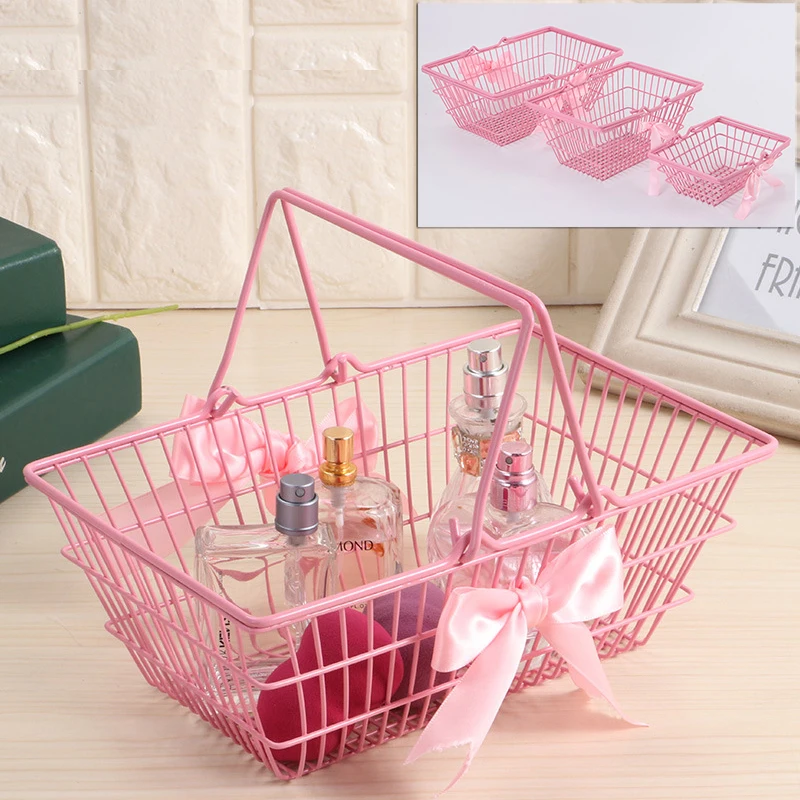 Storage Organizer cosmetic jewelry storage baskets Bathroom Organizer Basket ins style pink desktop Storage basket for girls
Storage Organizer cosmetic jewelry storage baskets Bathroom Organizer Basket ins style pink desktop Storage basket for girls