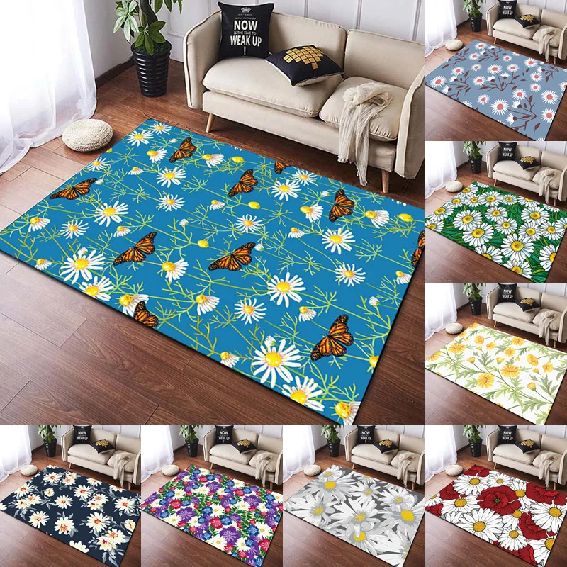 Daisy flower carpet Yoga mat Picnic mat Game mat children's crawling mat doormat area rug games area floor mat rugs living room
Daisy flower carpet Yoga mat Picnic mat Game mat children's crawling mat doormat area rug games area floor mat rugs living room
