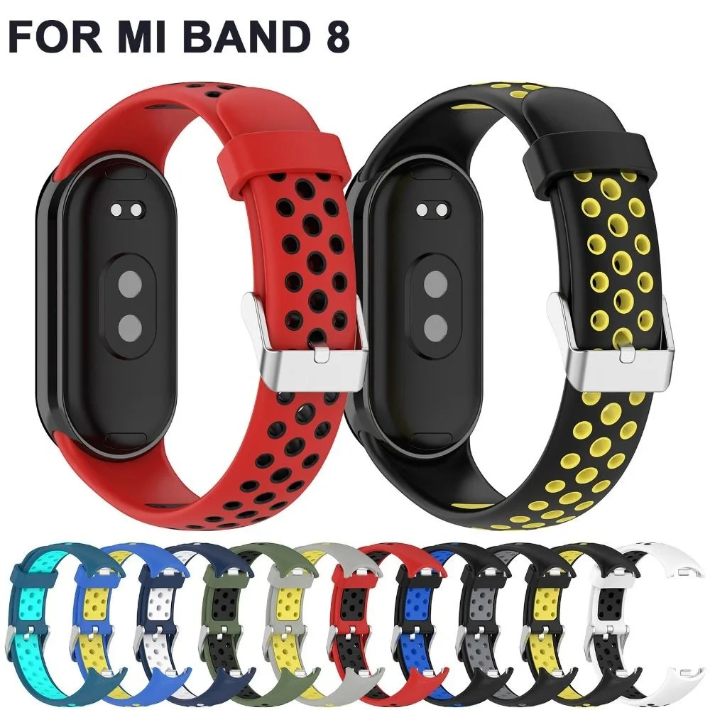 Metal Steel Adapter Connector Smartwatch Bracelets Wristband Silicone Watchband Silicon Replacement Watch Band For MI Band 8
Metal Steel Adapter Connector Smartwatch Bracelets Wristband Silicone Watchband Silicon Replacement Watch Band For MI Band 8