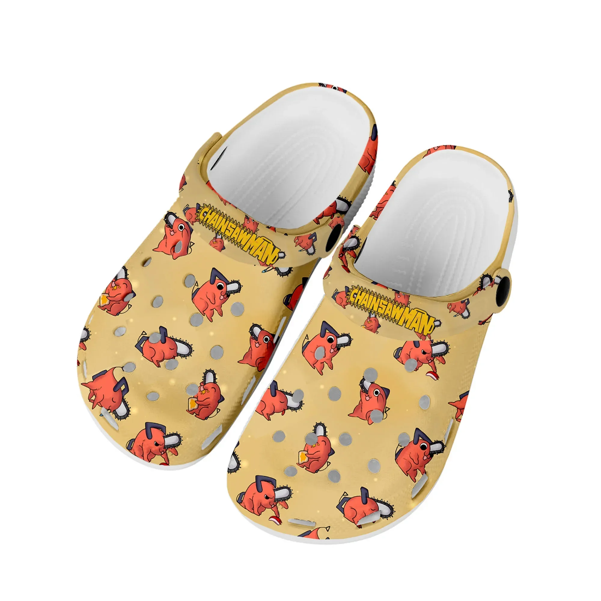 Manga Chainsaw Man Pochita Power Cartoon Home Clogs Custom Water Shoes Mens Womens Teenager Shoe Garden Clog Beach Hole Slippers
Manga Chainsaw Man Pochita Power Cartoon Home Clogs Custom Water Shoes Mens Womens Teenager Shoe Garden Clog Beach Hole Slippers