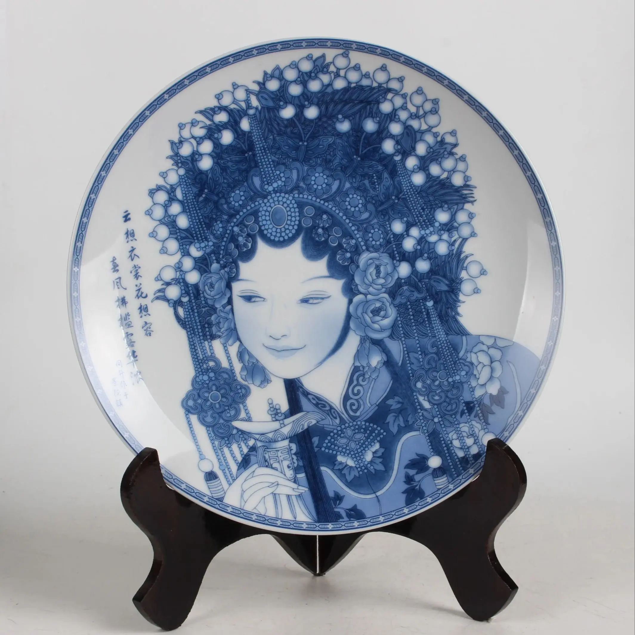 Chinese Antique Folk Collection Ceramic Painted Beauty Pattern Home Decoration Ornaments Exhibits w Qianlong Mark
Chinese Antique Folk Collection Ceramic Painted Beauty Pattern Home Decoration Ornaments Exhibits w Qianlong Mark