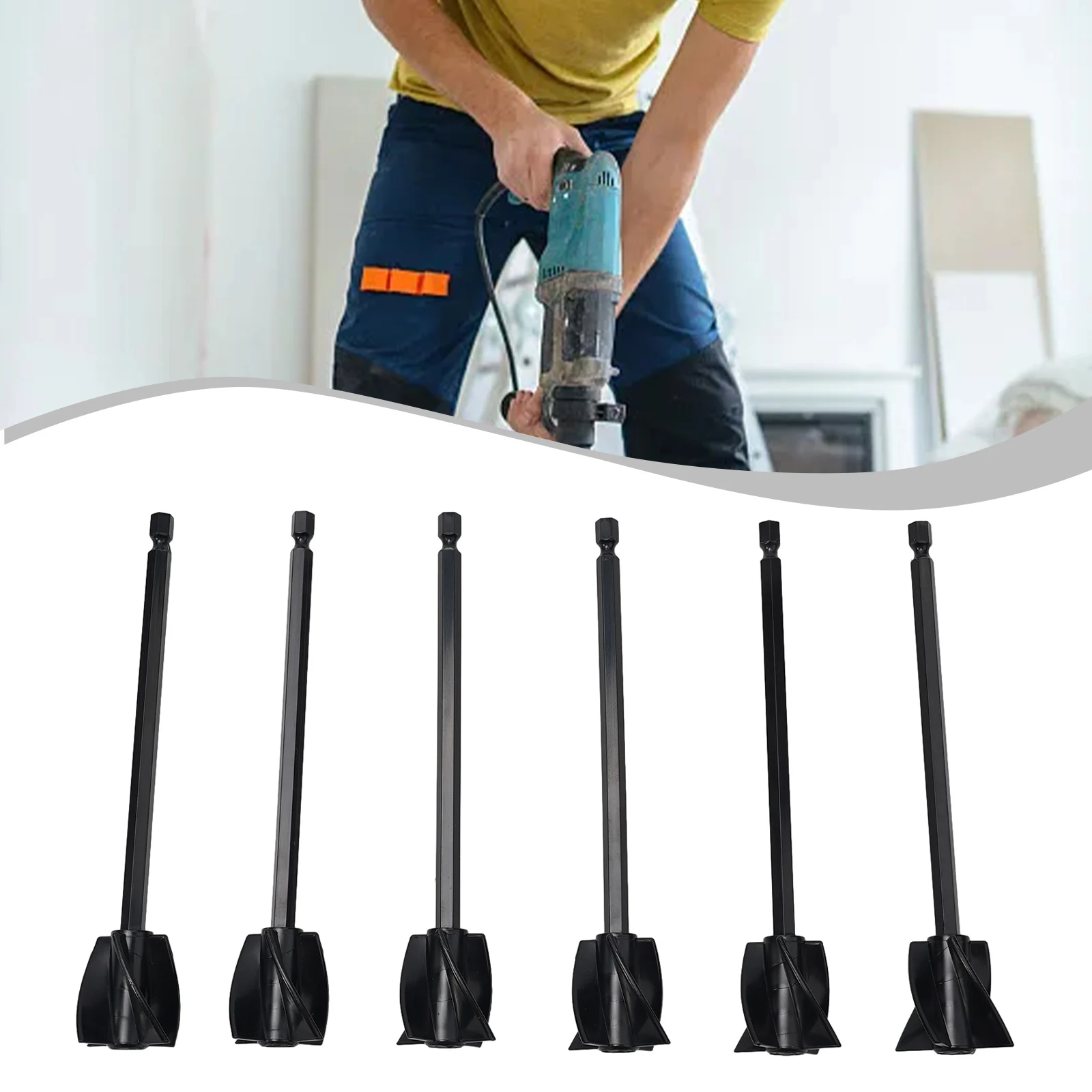 6 Pcs Mixer Attachment Drill Head 16.5*3.5cm For Resin Epoxy Mixer Mixing Rod Drill Whisk Stirrer Construction Renovation Tool
6 Pcs Mixer Attachment Drill Head 16.5*3.5cm For Resin Epoxy Mixer Mixing Rod Drill Whisk Stirrer Construction Renovation Tool