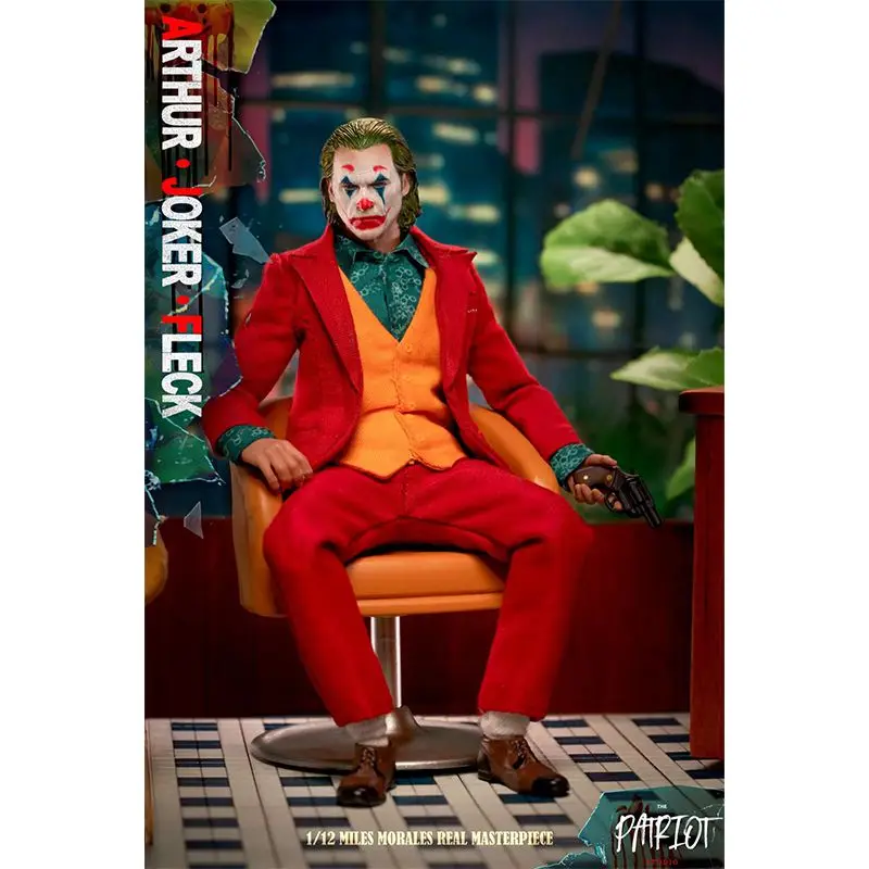 В наличии оригинальная роскошная версия The Patriot Studio 1/12 Артур клоун Fleck 6 дюймов Аниме экшн коллекционные модели игрушки
В наличии оригинальная роскошная версия The Patriot Studio 1/12 Артур клоун Fleck 6 дюймов Аниме экшн коллекционные модели игрушки