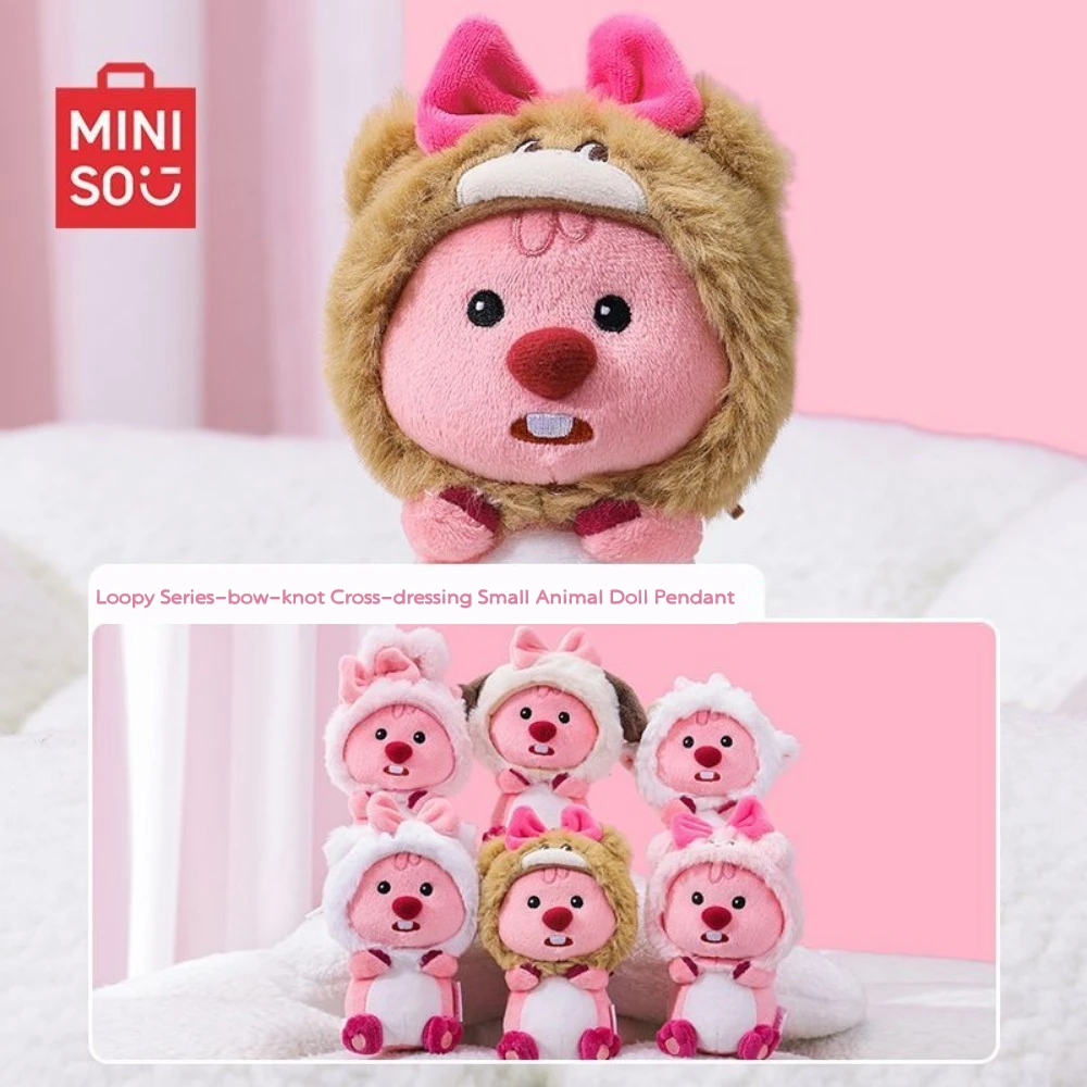 MINISO Loopy лук перекрестная одежная маленькая кукла-животное плюшевая подвеска мультяшный милый Бобр рюкзак аксессуары игрушка подарок
MINISO Loopy лук перекрестная одежная маленькая кукла-животное плюшевая подвеска мультяшный милый Бобр рюкзак аксессуары игрушка подарок