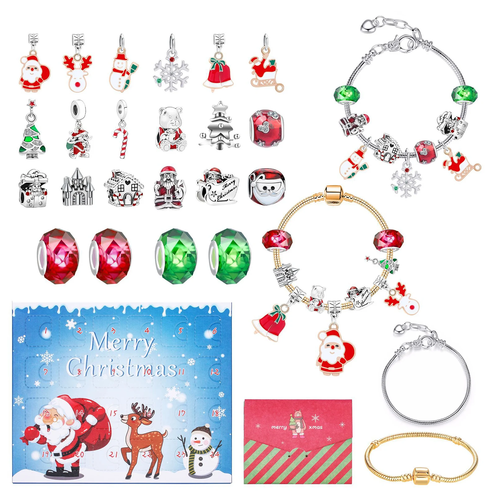 Jewelry Advent Calendar Christmas Advent Calendar Bracelets For Girls Christmas Advent Calendar With 2 Adjustable Bracelets And
Jewelry Advent Calendar Christmas Advent Calendar Bracelets For Girls Christmas Advent Calendar With 2 Adjustable Bracelets And