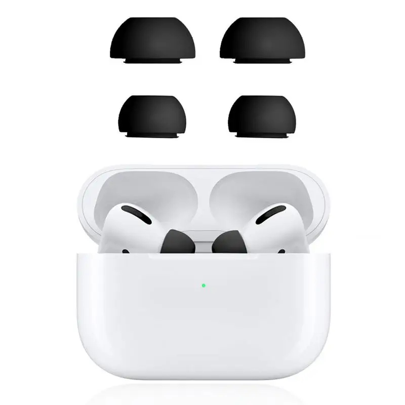 6 Pieces Replacement Earbud Cover Silicone Replacement Ear Tips Compatible For Apples Air-Pods Pro Reducing Noise In-Ear
6 Pieces Replacement Earbud Cover Silicone Replacement Ear Tips Compatible For Apples Air-Pods Pro Reducing Noise In-Ear