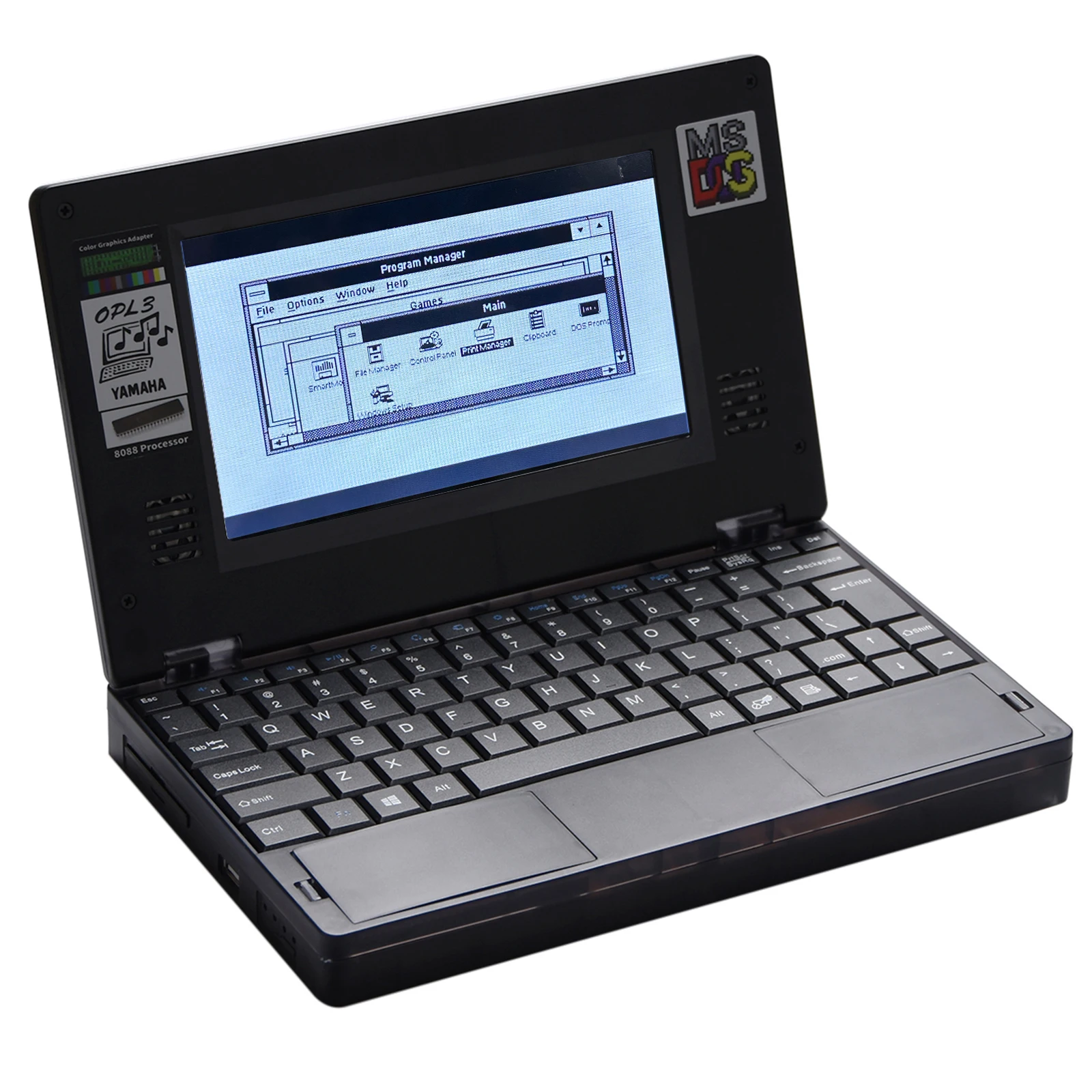 11inch Retro Laptop Book8088 DOS Win Ver 3.0 Pocket Notebook 8088@4.77MHz/8MHz Computer CGA Graphic Card Microcomputer Principle
11inch Retro Laptop Book8088 DOS Win Ver 3.0 Pocket Notebook 8088@4.77MHz/8MHz Computer CGA Graphic Card Microcomputer Principle