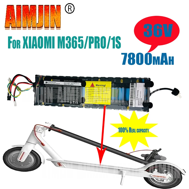 10S3P 7.8Ah 36V Battery Pack for Xiaomi M365 Electric Scooter 18650 NE1003-H Cell Communication Interface Discharge Tail Light
10S3P 7.8Ah 36V Battery Pack for Xiaomi M365 Electric Scooter 18650 NE1003-H Cell Communication Interface Discharge Tail Light